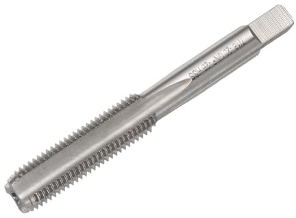 QUARKZMAN 7/16-20 Unf B2 Taraud à Pointe en Spirale, Screw Tap Threading Tapping Tool, Acier à Haute Vitesse Machine Robinets Taraudage Bit
