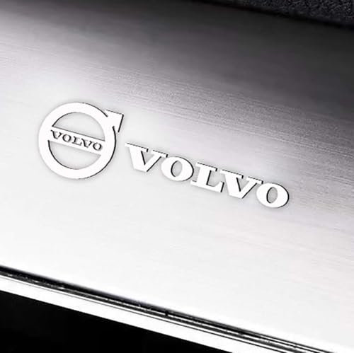 SICUEAUA Autoaufkleber für Volvo S90 S60 XC60 XC40 XC90 V40 V60 S60 S80, Emblem-Abzeichen, Autoaufkleber, Schriftzug, Karosserie-Emblem, Zubehör