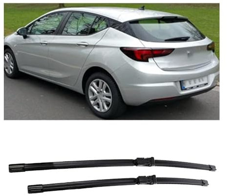CJYCJY Limpiaparabrisas Delanteros Coche Escobillas de limpiaparabrisas para Opel Astra K 2015-2020 28+24, Limpiaparabrisas de Coche