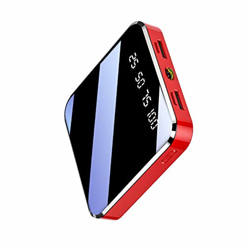 10000mAh Power Bank Tragbares Ladegerät, Typ C EIN- / Ausgang & 1A Dual USB Schnellladung Externer Akku kompatibel