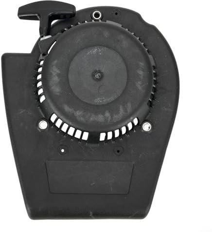 HavenDomicile Lawnmower Recoil Starter for Mountfield 150cc Engine Models HP454 RV40 RV150 SV150 V35 V35R M150 Replacement Pull Cord Assembly Black Plastic Outdoor Garden Tool Part