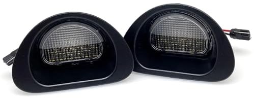 KOEHXJ Car Indicator For C1 For MK I 05-13 Replace 2pcs LED License Number Plate Light For Peugeot 107 05-14 Light Turn Signal Lamp