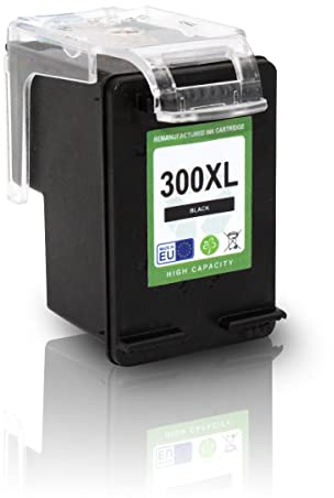 Tonerversum kompatibel zu HP 300XL Schwarz – Tintenpatrone mit Füllstandsanzeige – für HP DeskJet D1660, D2560, D2660, F2480, F4280, F4580, PhotoSmart C4680, C4780