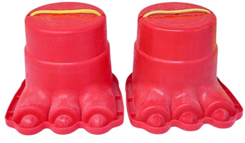 Stelzen für Kinder, 11 cm, Gleichgewichtsspielzeug, Motortrainer, für Training, Innenhof, Schule, Zuhause, Fitnessstudio, körperliche Entwicklung, robust