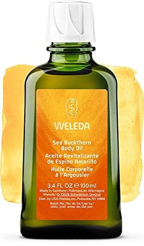 Sanddorn Vitalisierendes Pflege-Öl - Weleda (100 ml) - Es wird gesendet mit: kostenlose Probe und eine super-nette Karte, die Sie als Lesezeichen verwenden können!