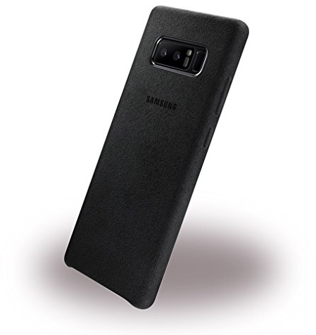 Samsung Alcantara EF-XN950ABEGWW - Coperchio protettivo per Galaxy Note 8, Nero