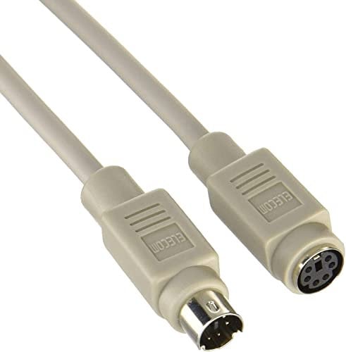 cavo Prolunga PS2 Mini DIN 6 Pin 2 metri Beige, Cablepelado