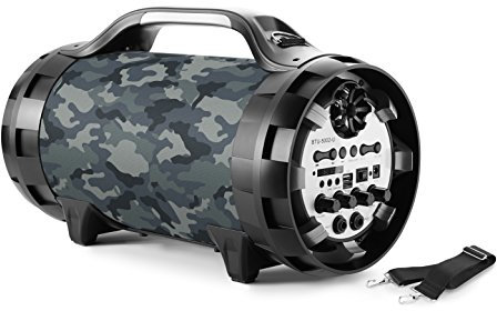 Bigben Enceinte Portable Lumineuse Bluetooth BT50 Army Interactive