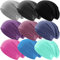 Hatstar Strass Nieten Steine Jersey elastisches Long Slouch Beanie Unisex Herren Damen Mütze (Trükis-Blau)