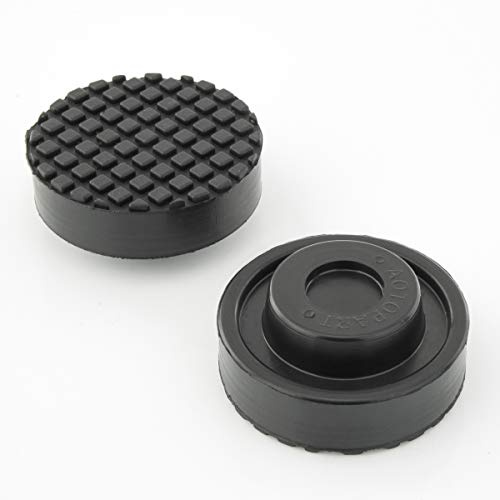 LST 2x Adapter Wagenheber Aufnahme Hebebühnen Gummiauflage Gummi Ø 64x28mm kompatibel mit VW