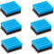 SPARES2GO Cleaning Sponges for George Foreman Grill (Pack of 6)