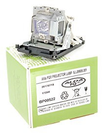 Alda PQ Premium, Beamer Lampe kompatibel mit BENQ W1000, W1000+, HP3920, 5J.J0W05.001 Projektoren, Lampe mit Gehäuse