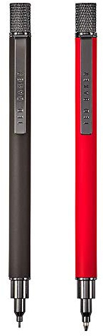 Ted Baker TED700 Druckbleistift und Kugelschreiber, Orange und Schwarz