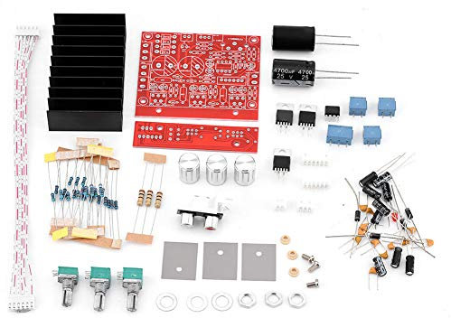 DC12V 3-Channel Subwoofer Amplifier Board Kit, High Power Audio 2.1 Amplifier Circuit Board Module, for Home Theater Subwoofer Computer Speaker