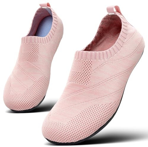 Sosenfer hausschuhe Damen Herren Bequem pantoffeln rutschfest Slip on Flache hüttenschuhe cozy slippers Unisex-FENQUAN-38