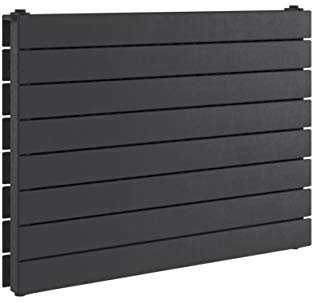 Carnival Horizontal Compact Convector Radiator Flat Panel Slim Design 800 x 600mm – Anthracite Grey