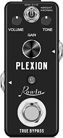 Rowin - Distorsore a pedale per chitarra e basso, modalità normale e intensa