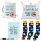 mundohuevo Mega Regalo Personalizado Divertido Amigo Invisible. Mi Amigo Invisible Mola un Huevo. Taza, cojin, libreta, boli y Trio de Calcetines