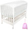 Berdso Zanzariera Passeggino Universale per Lettini, Culle, Carrozzina, Letto da Viaggio, Protezione Insetti per Neonati, Bambini - 45 × 340 cm