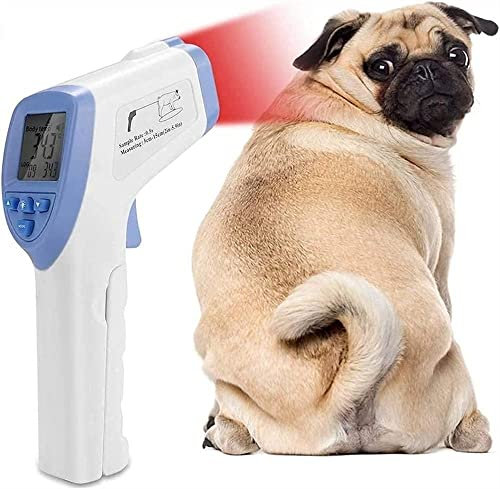 Hundethermometer, elektronisches Thermometer, hohe Genauigkeit, Haustierthermometer, digitales Ehermometer für Hunde, Pferde, Katzen, Schweine, Schaf wdj9.27