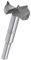 TA-VIGOR Forstner Drill Bit 35mm, Tungsten Carbide Wood Hole Saw Auger Opener for Woodworking Hinge Hole Drilling Boring Bit Cutter Gray
