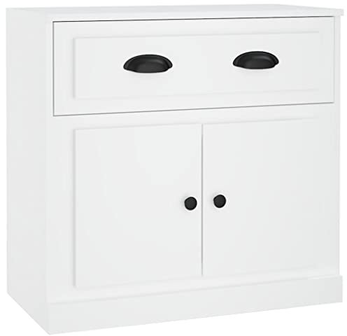 vidaXL Sideboard Weiß 70x35,5x67,5 cm Holzwerkstoff