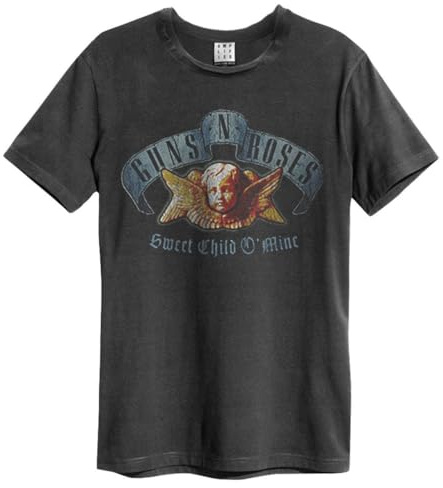 Amplified Sweet Child O' Mine Guns N Roses T-Shirt für Erwachsene, Unisex