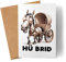 Lilavie-Design Hü Brid Lustiges Pferd Karte Grußkarte - Anti-Verbrenner Geschenkidee