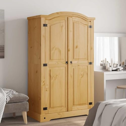 Swpsd Wardrobe Mexican Pine Corona Range 2 Doors Wardrobe Model243732