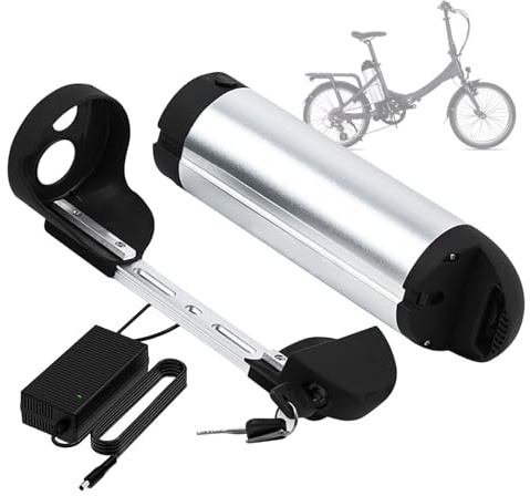 FREEDOH 36 V Akku in Wasserflaschenform, 48 V Li-Ionen-Akku 10 Ah, 13 Ah, 16 Ah für 0–800 W Motor mit Ladegerät und BMS,36v16ah
