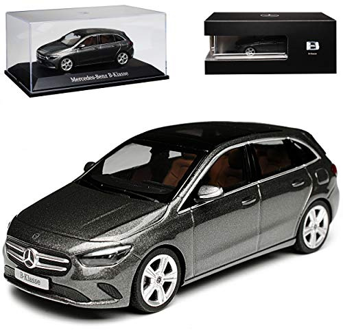 Mercedes-B B-Klasse W247 Van Mountain Grau 3. Generation Ab 2018 1/43 Herpa Modell Auto