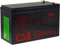 CSB Hochstrom Bleiakku HR1234WF2 passend für APC Back-UPS BK650EI 12V 9Ah, 12V, Lead-Acid