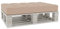 Gutekissen® Palettenkissen Gesteppte Kissen mit Knöpfen, Palettenauflagen Sitzkissen Rückenlehne Gesteppt PFG (Sitzkissen 120x80, Beige)