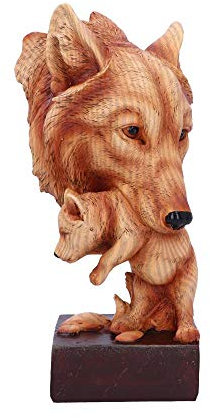 Nemesis Now H5034R0 - Busto in poliresina effetto legno, protezione naturale, taglia unica