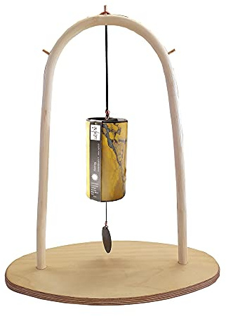 Set Zaphir Sunray - Sommer mit Rattan Windspiel Ständer