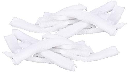 VALICLUD 100 Stück Einweg-Vlieskappe Staubdichte Mop-Mob-Kappen zum Schminken von Lebensmitteln (Weiß)