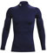 Under Armour UA CG Armour Comp Mock, camiseta térmica con tecnología antiolor, camiseta de hombre con cuello de polo ideal para esquiar y correr en invierno