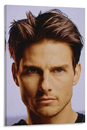 YANDING Tom Cruise Poster, berühmter amerikanischer Schauspieler, Leinwand-Kunst-Poster und Wandkunstdruck, modernes Familienschlafzimmerdekor, 60 x 90 cm