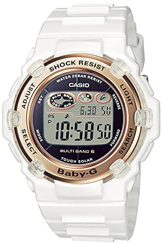 [Casio] Orologio Baby-G Radio Solar 2021 Modello BGR-3003U-7AJF Donna Bianco