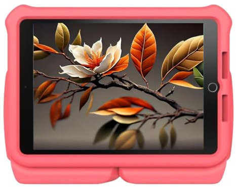 ZAGG Gear4 D3O Orlando - Custodia protettiva per iPad 10,2, adatta ai bambini, antiurto, colore: Rosso corallo