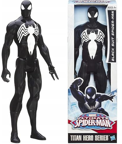 Cogio Spider Schwarz 30 cm große Actionfigure Charakter-Design der Comics