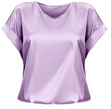 STRY Sottogiacca Bianco Elegante,Canottiera di Lana,Magliette Carine,Top Estivi Eleganti,Blusa Pizzo,Camicia Rosa Cipria Elegante,Camicia Donna Maniche Corte,Maglietta Paillettes,Canotta di Seta