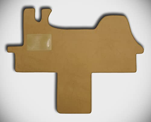 Tapis de Luxe en Velours Beige pour Camping-Car Fiat ducato et Citroen Jumper