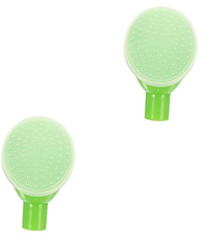 Yardwe 2piezas Cabezal Rociador para Regadera Bonsái Boquilla De Riego Diseño Estructural para Jardinería y Cuidado De Plantas