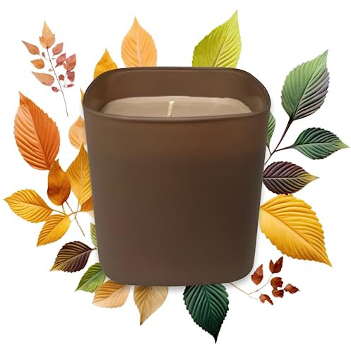CalmCandle Duftkerze aus natürlichem Sojawachs - Düfte des Waldes (Sandalwood)