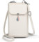 HNOOM Sac Téléphone Portable Femme Portefeuille RFID Blocage Petit Sac Bandoulière Femme Pochette Portefeuille Femme avec Porte-Monnaie, 10 Porte Carte, Bandoulière et Dragonne (Beige)