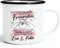 SpecialMe® Emaille-Tasse Beste Freundin personalisiert mit Namen persönliche Geschenke BFF emaille-weiß-schwarz standard