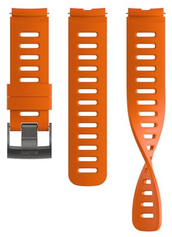 SUUNTO 22 DIV1 SILICONE STRAP TANGERINE S+M, Orange