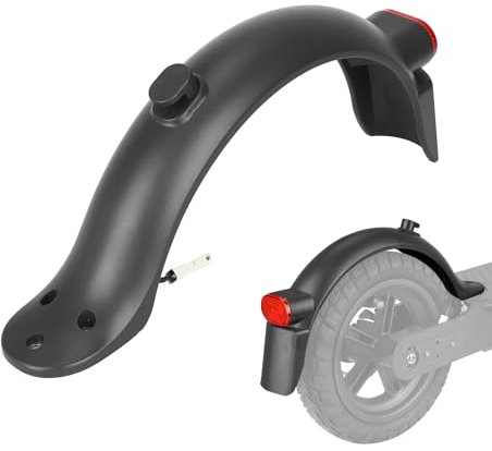 LUCK4U Hinteres Kotflügel-Set mit LED Rücklicht für E Scooter, Schutzblech Set Kompatibel für Xiaomi M365/1S/Pro/Pro2 Elektroroller