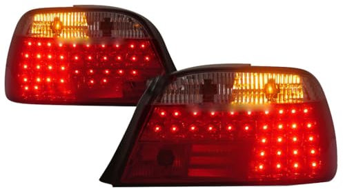 Auto Rücklicht Komplettsets für BMW series7 E38 728 730 735 740 750LI 1995-2002,Wasserdichte KFZ Heckleuchte Linke Rechte Rücklichter Rückleuchten für Anhänger
